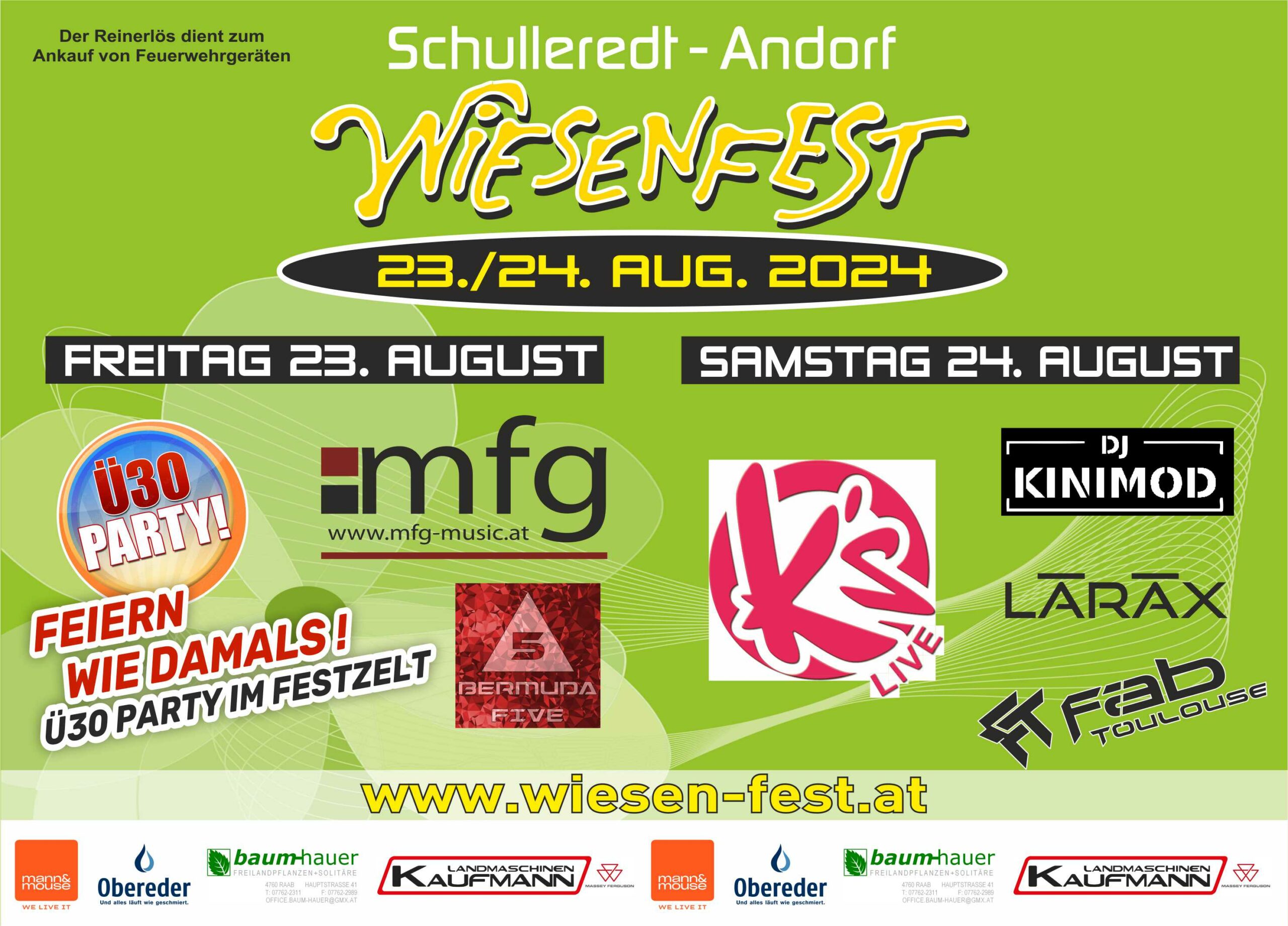 Wiesenfest Schulleredt 2024