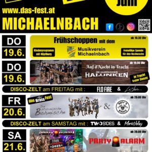 Das Fest Michaelnbach 2025