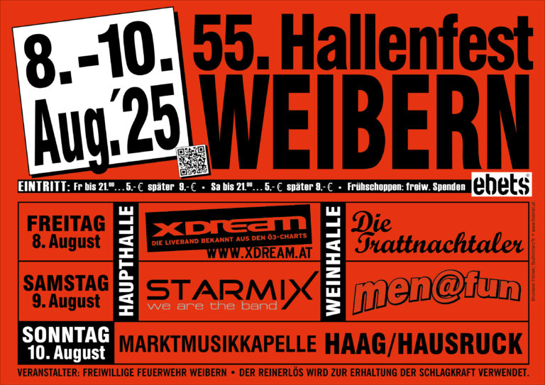 Hallenfest Weibern 2025
