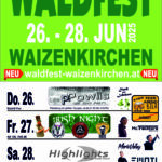 Waldfest 2025 Flugzettel A5