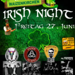 waldfest 2025 Flugzettel Irisch Night A5