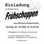 Frühschoppen Siedlerverein Waizenkirchen 2025
