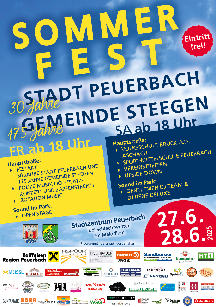 Sommerfest Peuerbach 2025