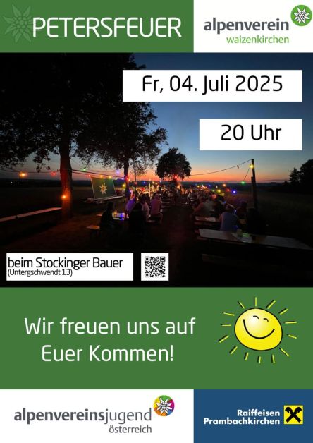 Petersfeuer Waizenkirchen 2025