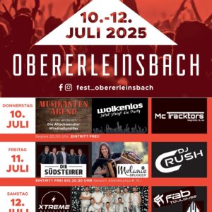 Fest Obererleinsbach 2025