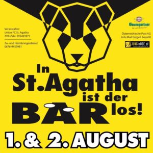 In St. Agatha ist der Bär los! 2025