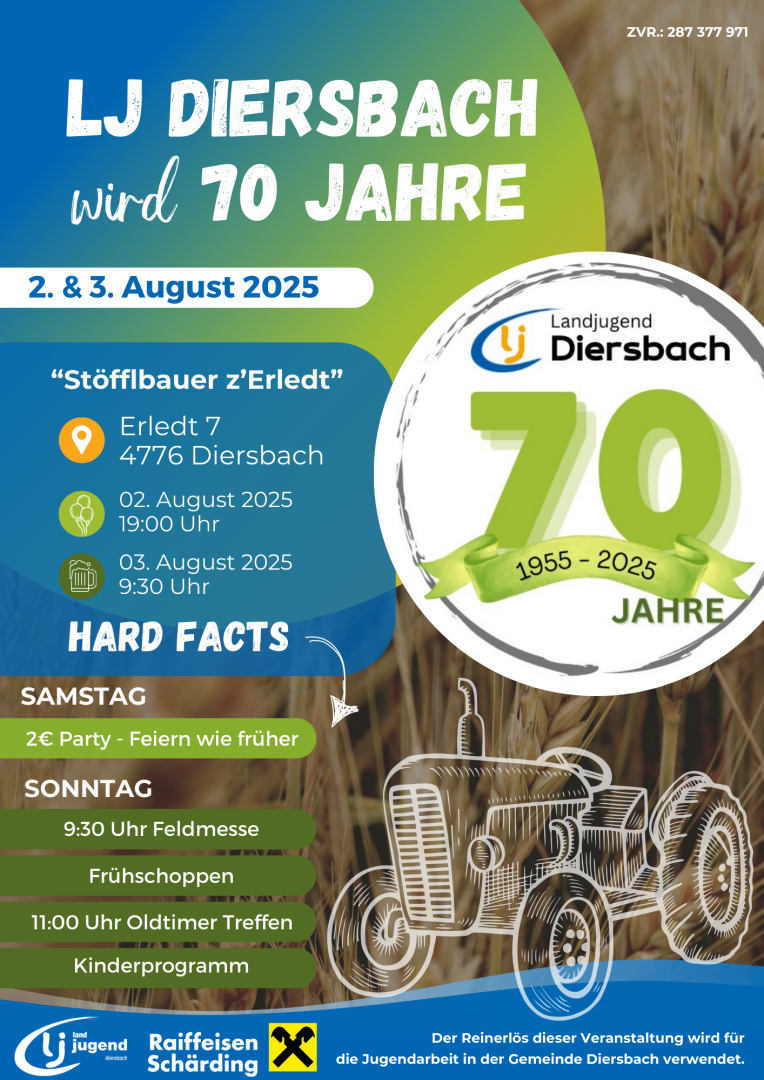 70 Jahr-Feier LJ Diersbach