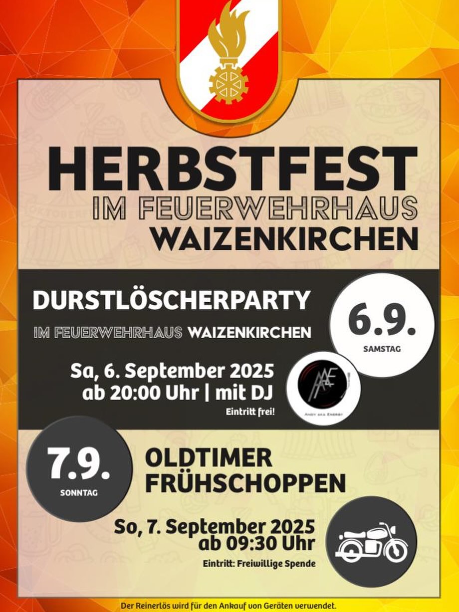 Herbstfest Waizenkirchen 2025