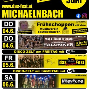 Das Fest Michaelnbach 2026