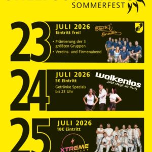 Stillfüssinger Sommerfest 2026