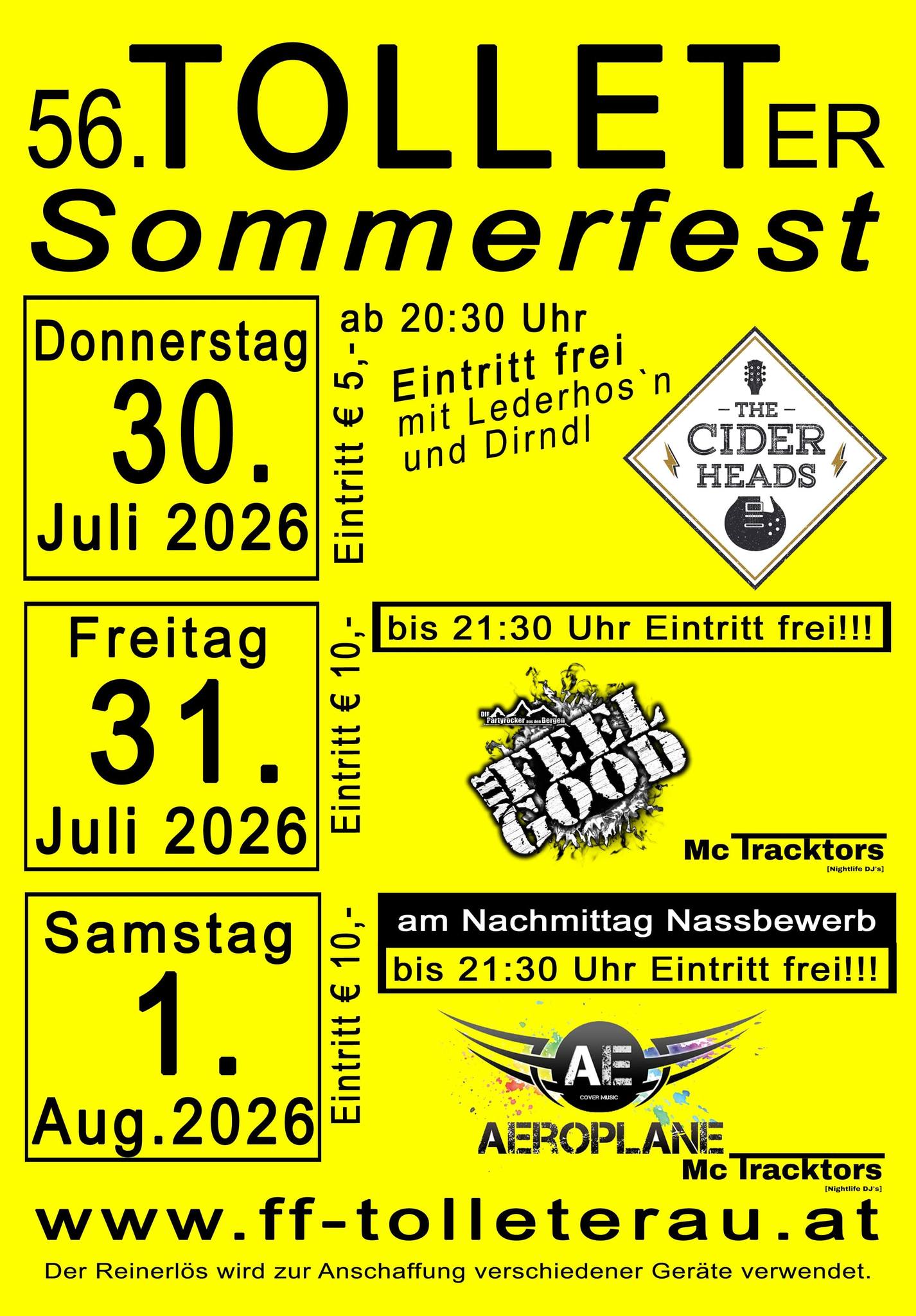 Tolleter Sommerfest 2026