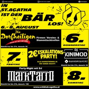 In St. Agatha ist der Bär los! 2026 Plakat
