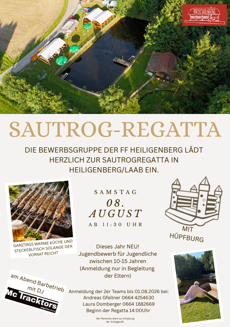 Sautrog Regatta Heiligenberg 2026