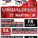 Urwaldfest Sankt Martin 2026
