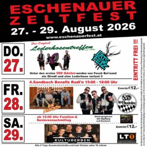 Eschenauer Zeltfest 2026