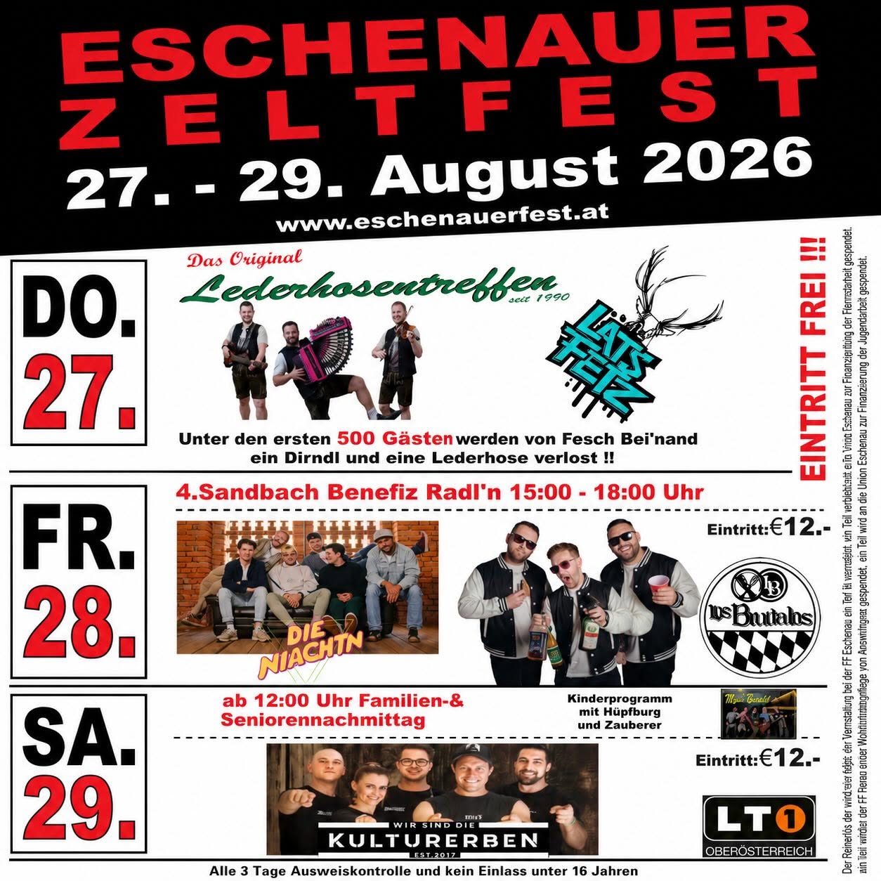 Eschenauer Zeltfest 2026
