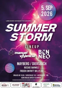 Summer Storm Diersbach 2026