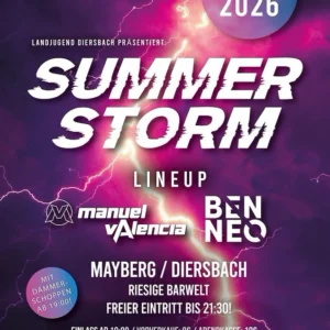Summer Storm Diersbach 2026