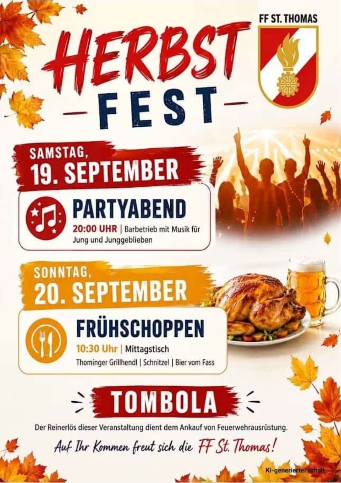Herbstfest Sankt Thomas 2026