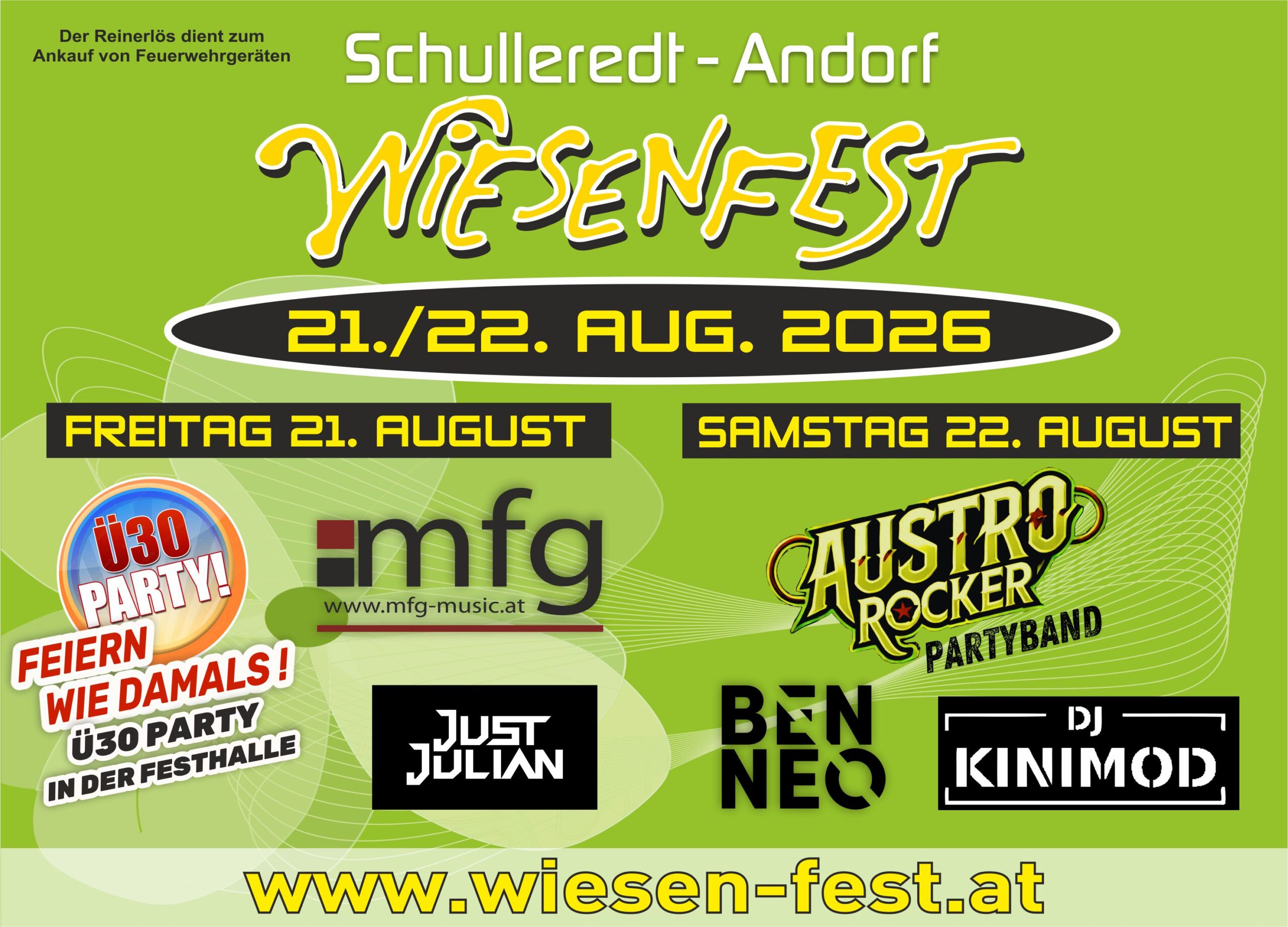Wiesenfest Schulleredt 2026